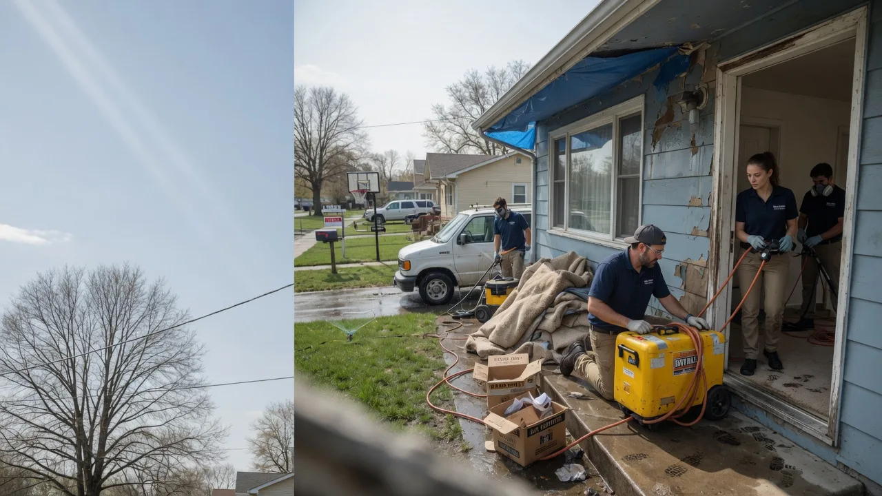 Basement Flood Cleanup in Otley, IA near me